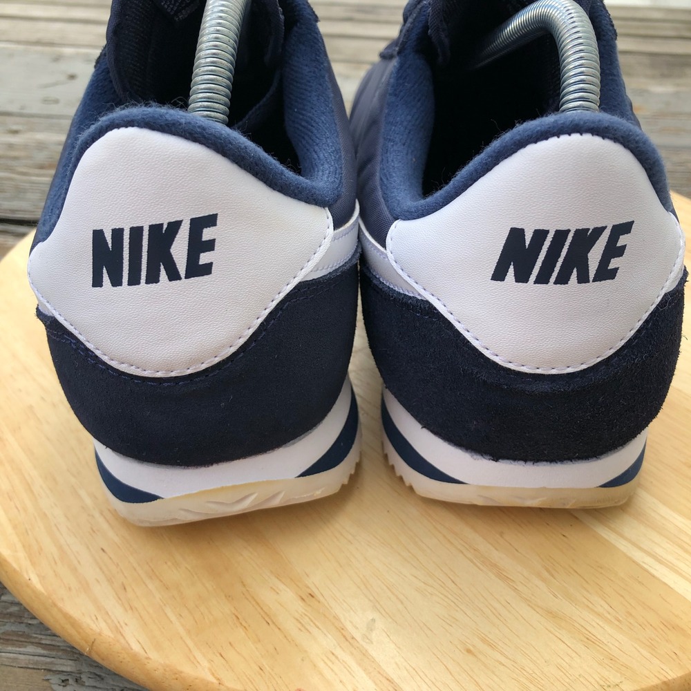 Nike Cortez Basic Nylon Obsidian Blue Mens 11 US Navy 819720-411 Rare Streetwear - Picture 8 of 13